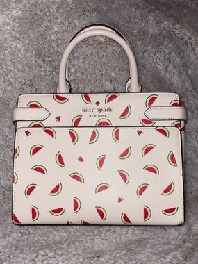 Kate Spade Staci Watermelon Party Medium Satchel